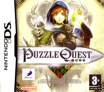 Puzzle Quest - Challenge of the Warlords (Europe) (En,Fr,De,Es,It) box cover front